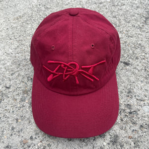 hat burgandy
