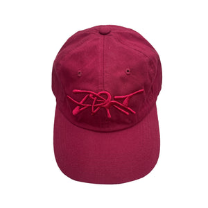 hat burgandy