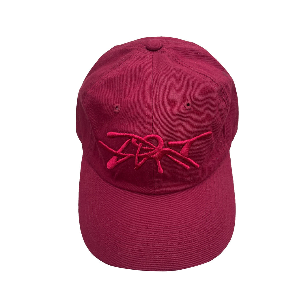 hat burgandy