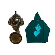 bundle pendant+green hoodie