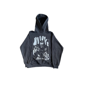 no love hoodie small