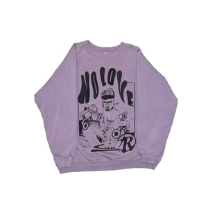 no love crewneck large