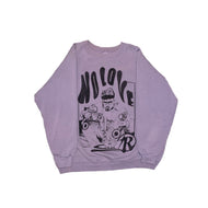 no love crewneck large