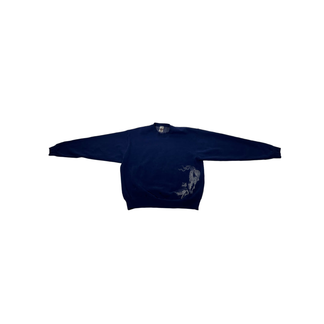 UTC blue skiin crewneck XL