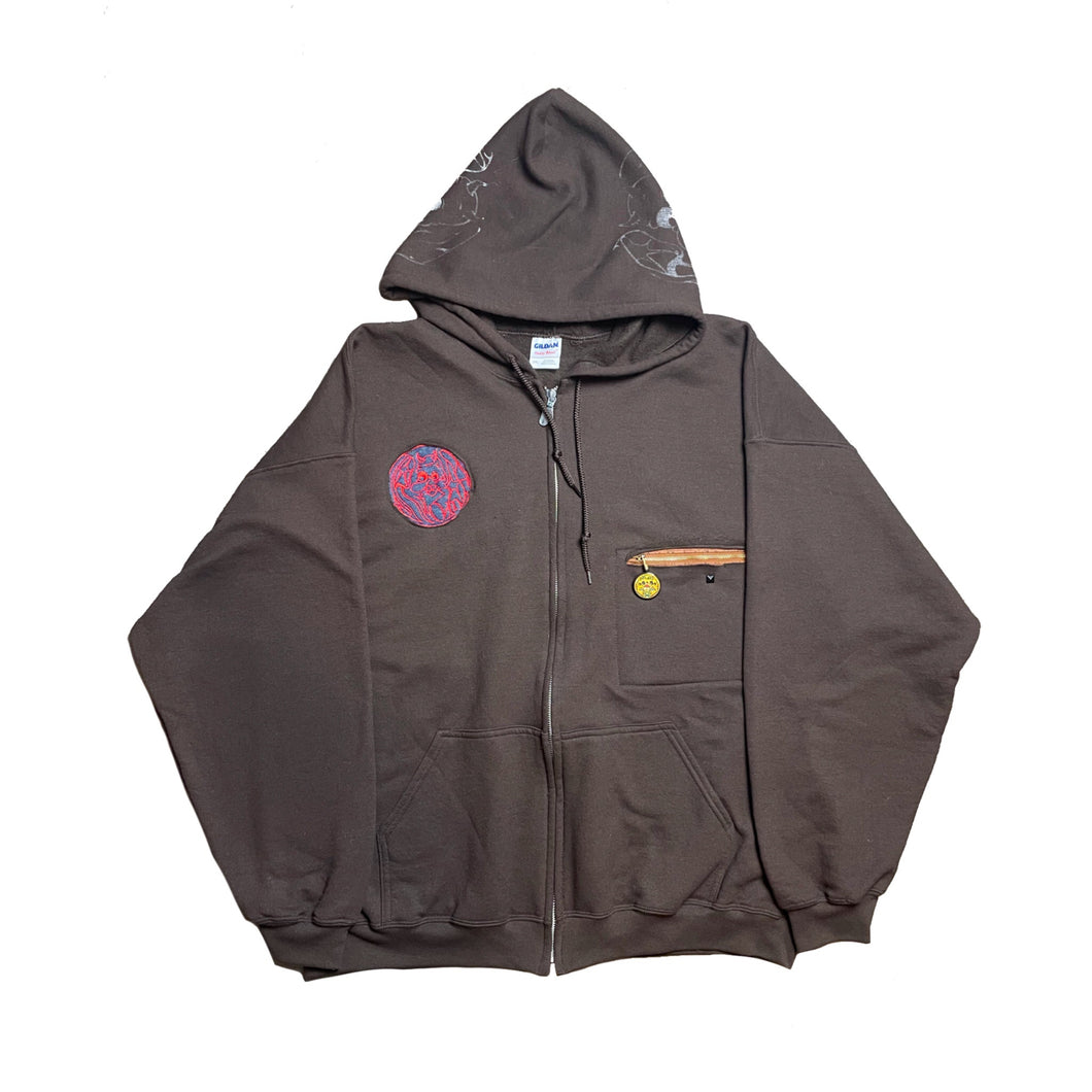 rioma brown hoodie 1/1